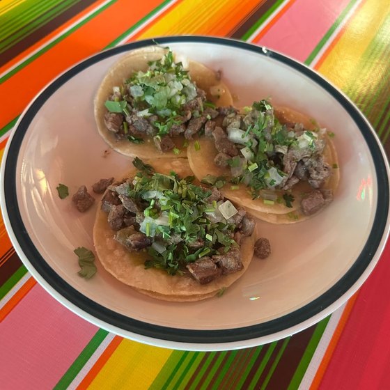 Food at El Jardin